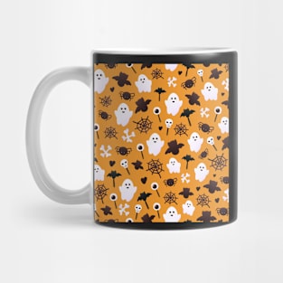 ghost pattern for halloween Mug